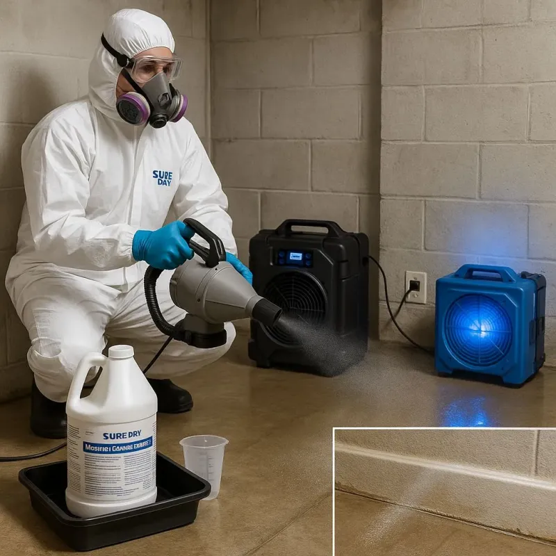 Sanitization and Odor Removal process in Carteret County, NC